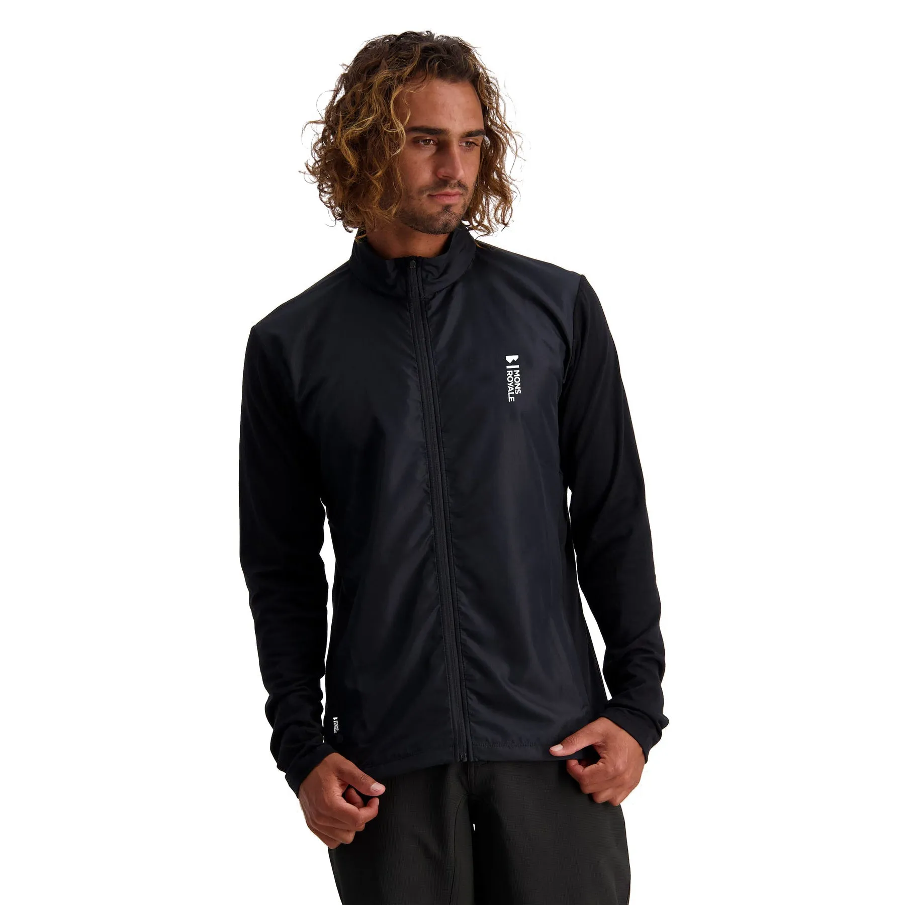 REDWOOD MERINO WIND JERSEY BLACK