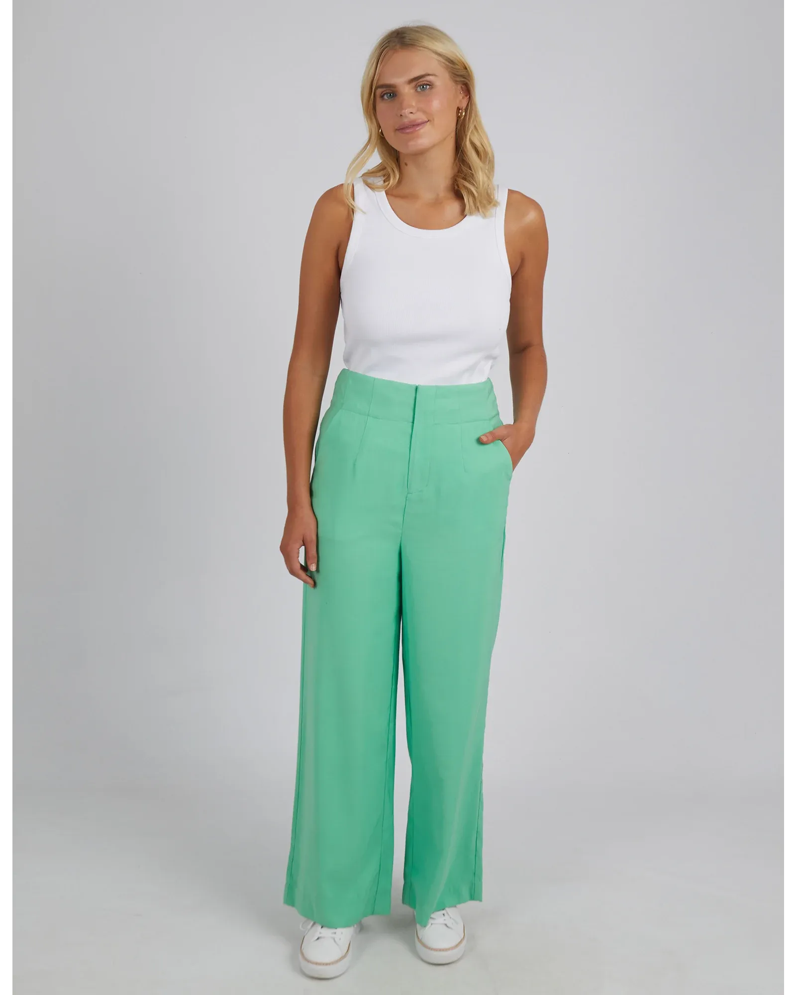 Rhiannon Wide Leg Pant Meadow