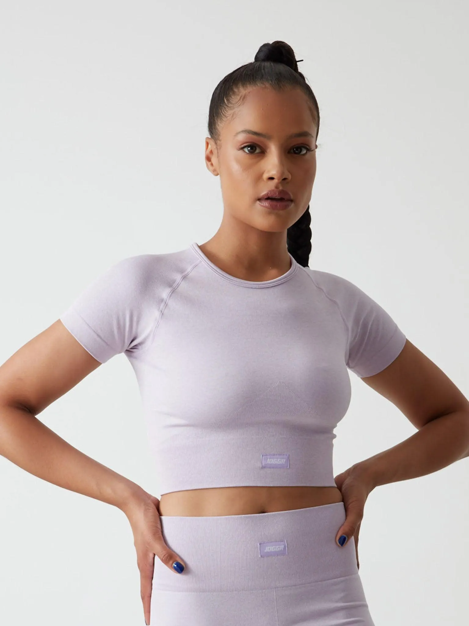 Seamless Crop Top Lilac