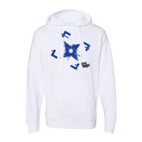 SPY NINJAS ICONS - THROWING STAR MIDWEIGHT HOODED SWEATSHIRT