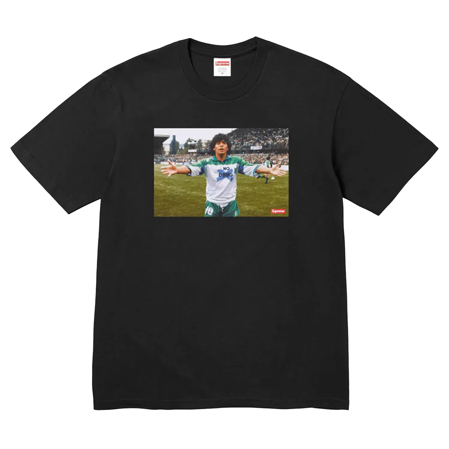 Supreme Maradona Tee Black