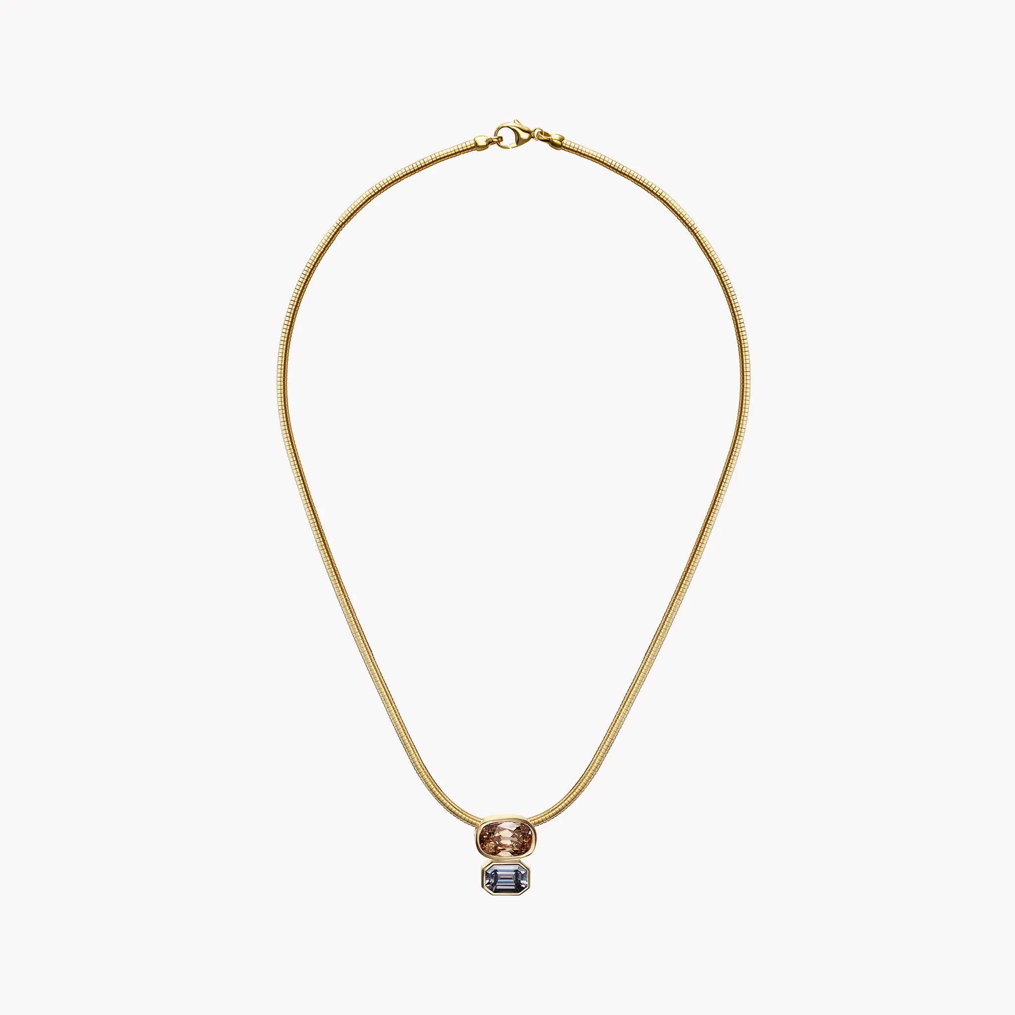 The Cleo Brown Diamond and Gray Spinel Necklace