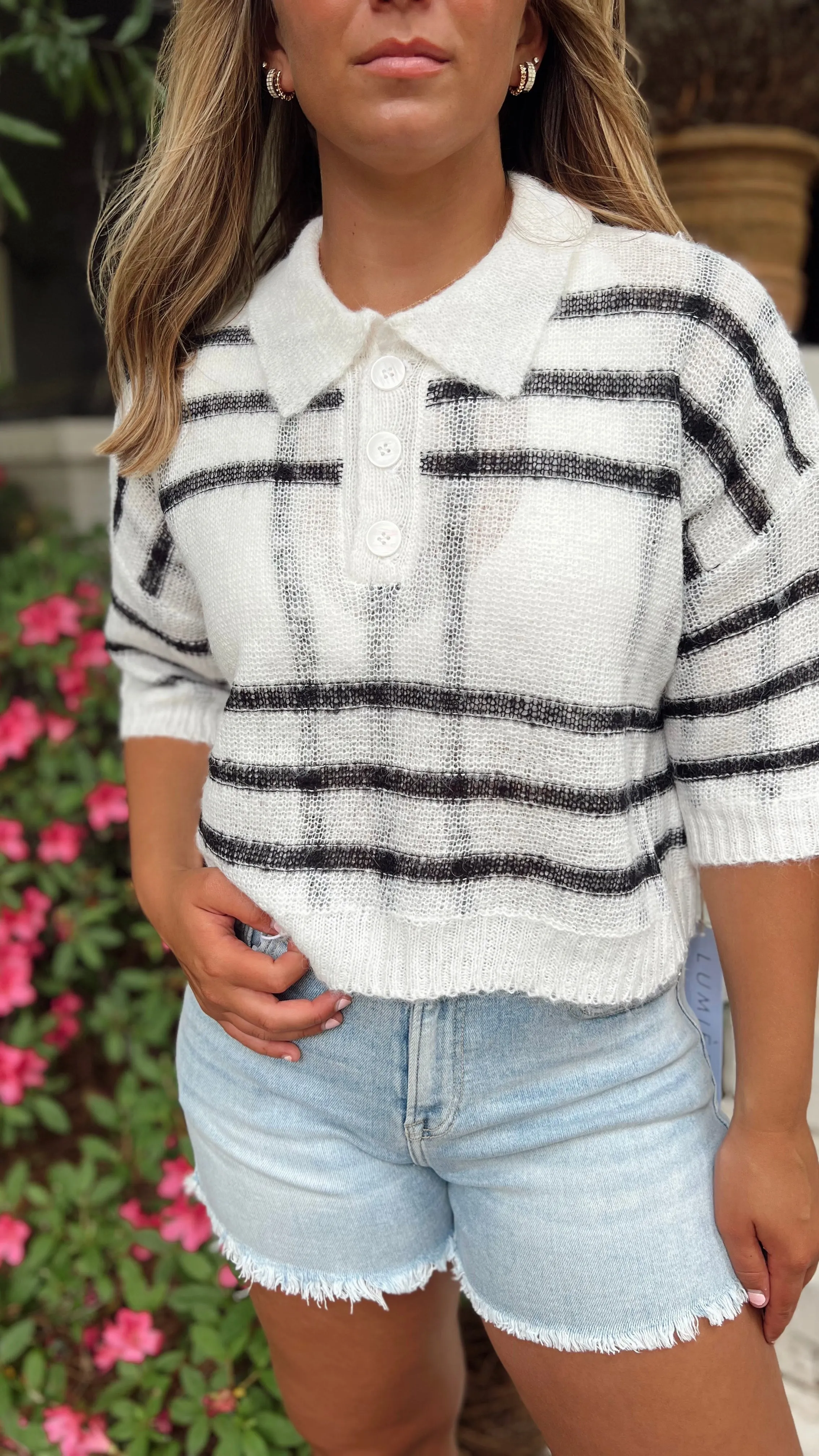 The Lumiere Striped Sweater