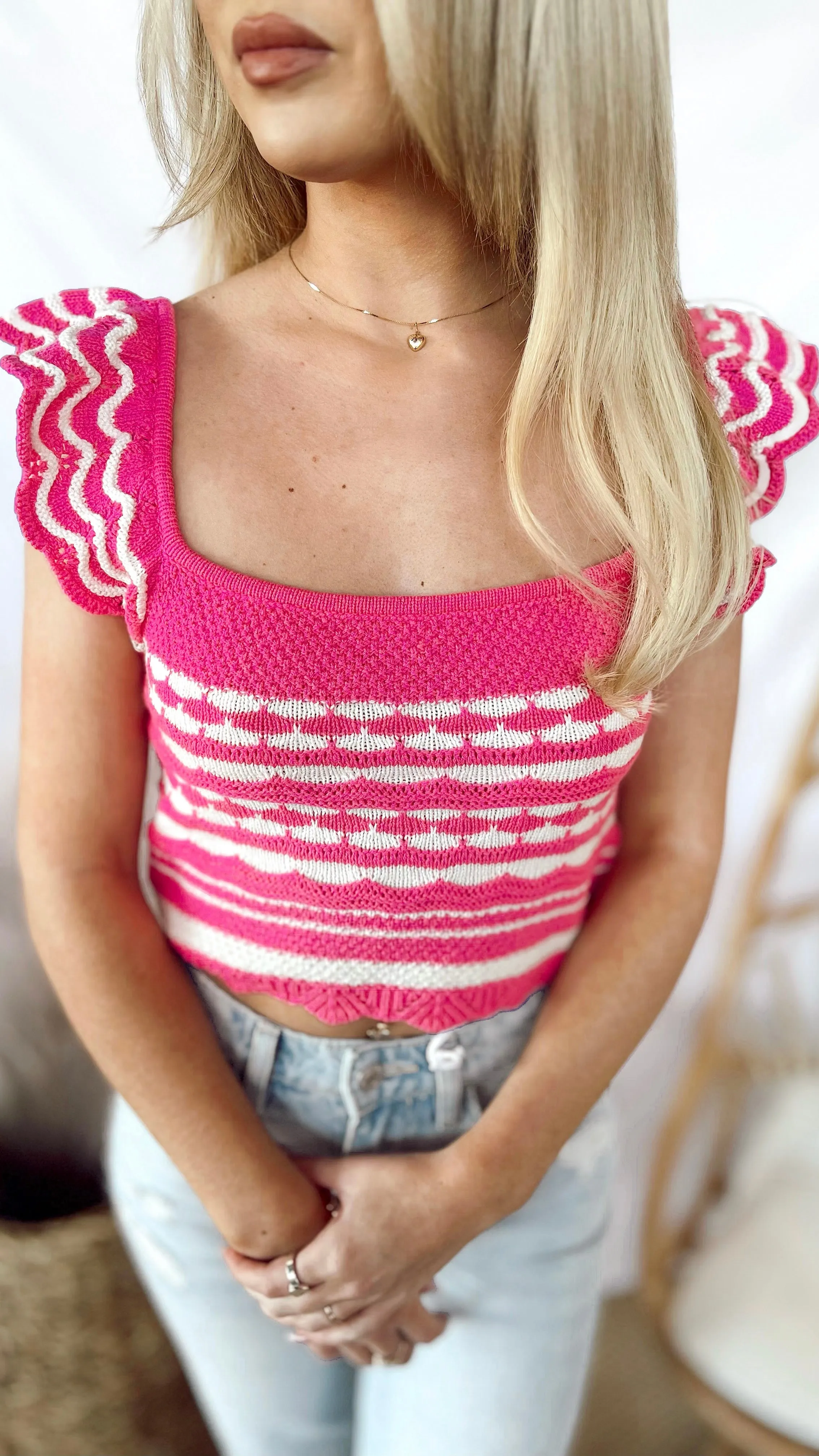 The Pink-lish Knit Top