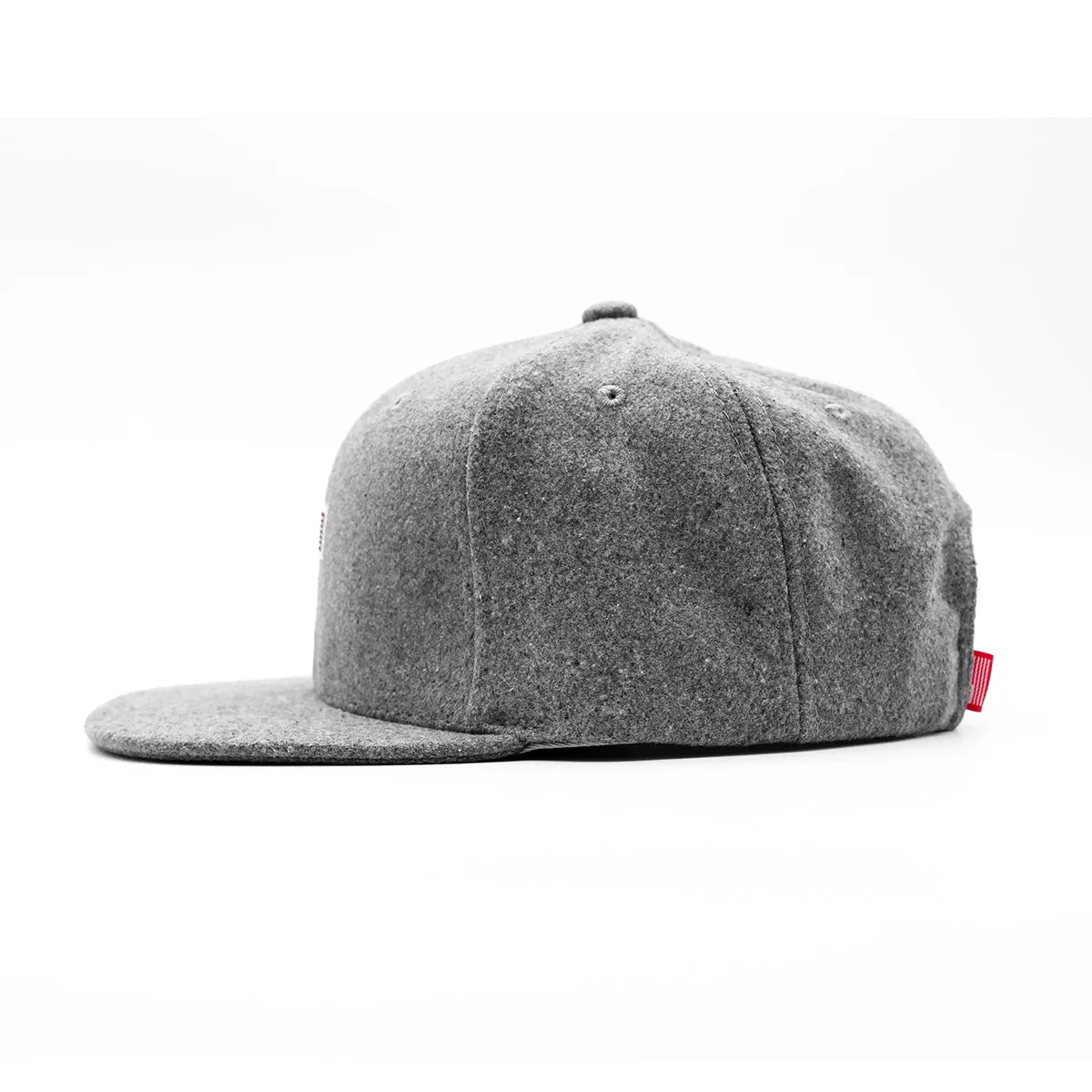 TMC Flag Limited Edition Snapback - Heather Grey Wool