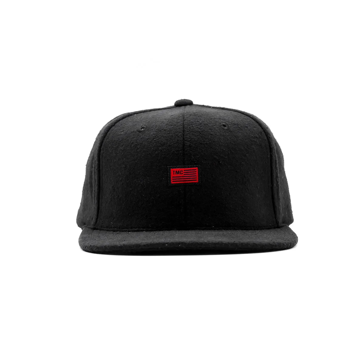 TMC Flag Limited Edition Snapback - Wool Black