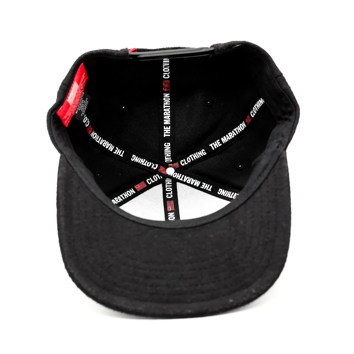 TMC Flag Limited Edition Snapback - Wool Black