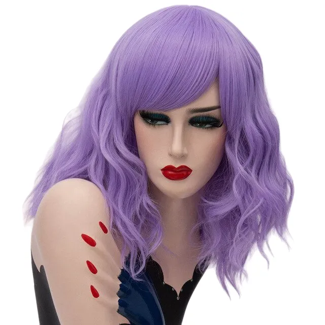 Wig Queen Mulan (Light Purple)