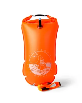 Wild - Drybag/Inflatable Swim Tow Float - Orange