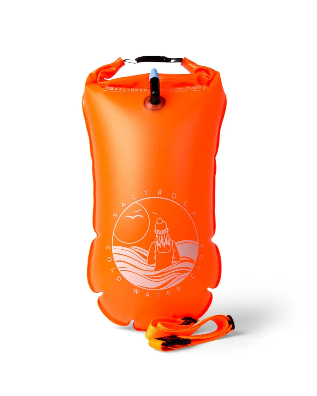 Wild - Drybag/Inflatable Swim Tow Float - Orange