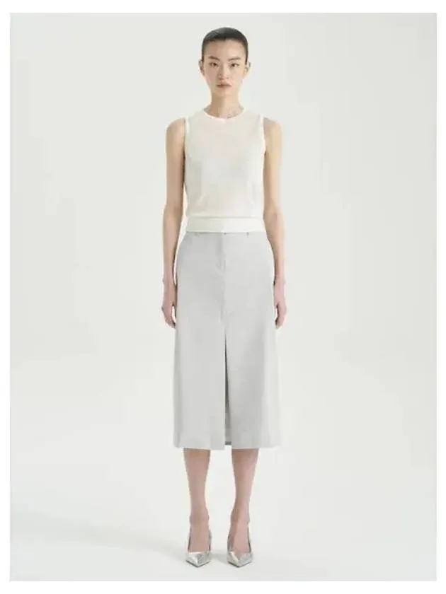 Women s Linen Midi Pants Trousers Skirt Limestone Domestic Products