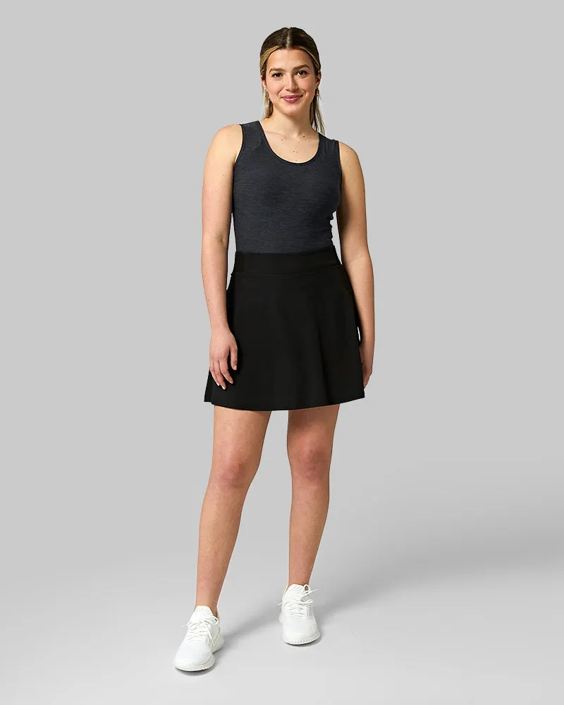 WOMEN'S FLYWEIGHT WOVEN SKORT