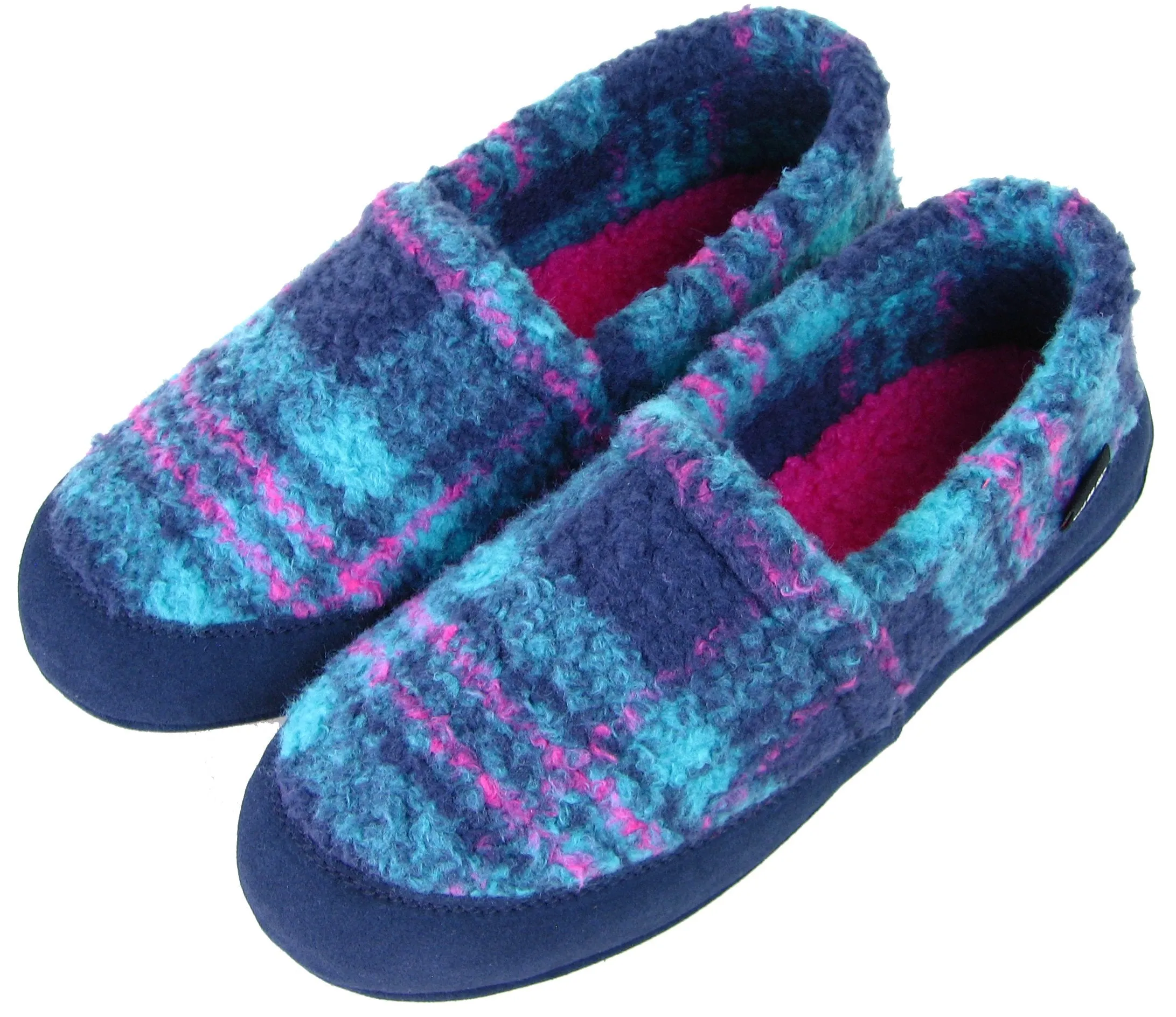 Women's Perfect Mocs - Peacock Plaid