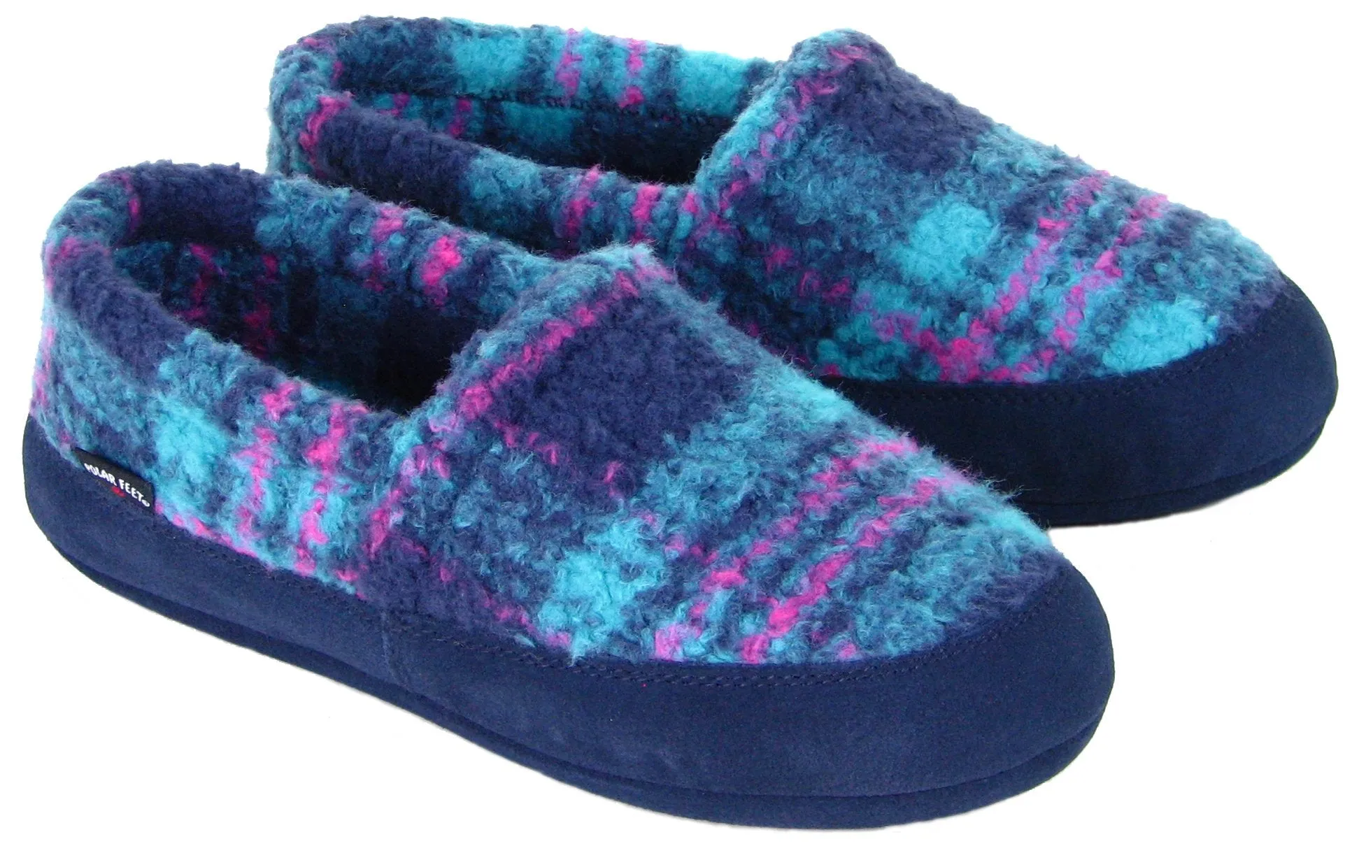 Women's Perfect Mocs - Peacock Plaid