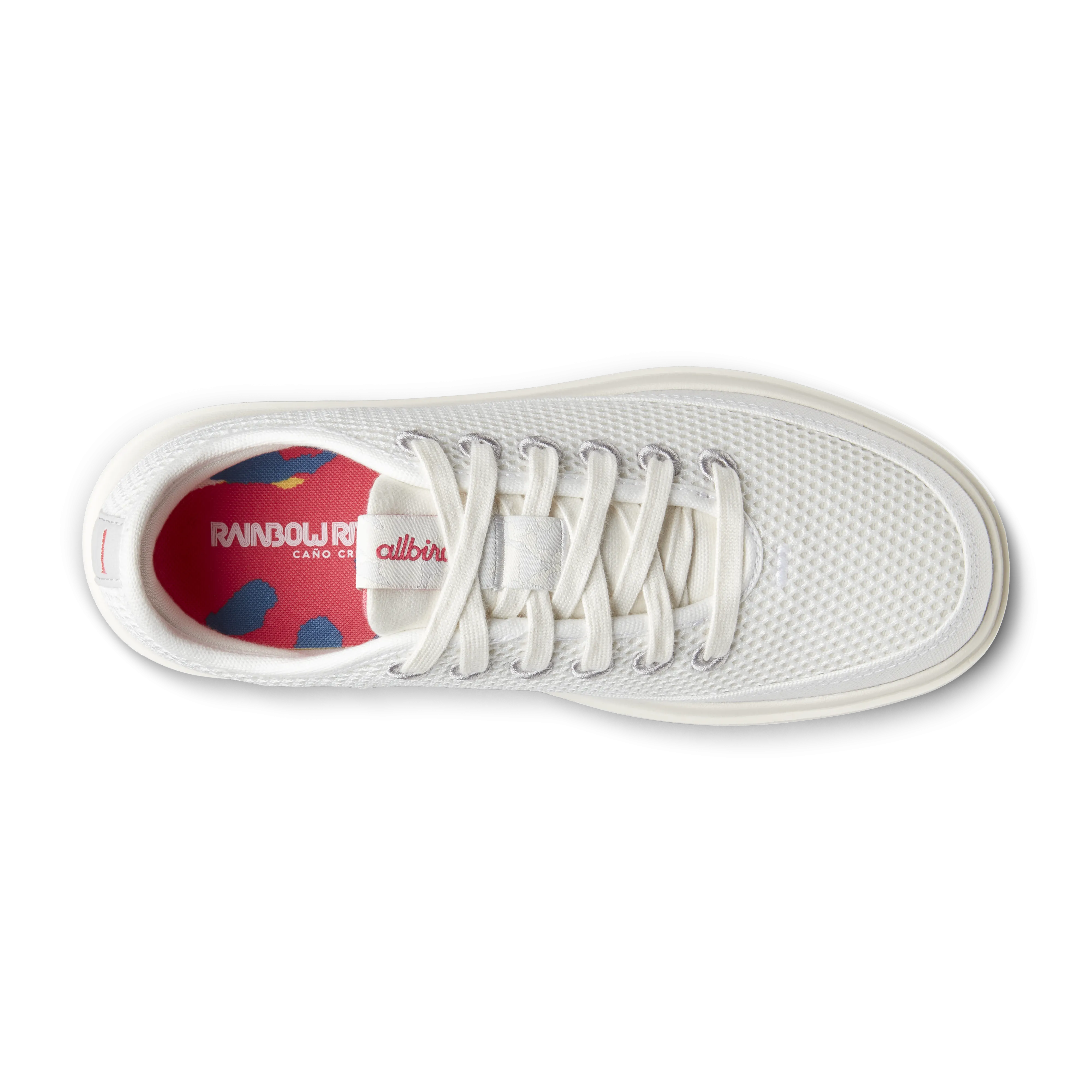 Women's Tree Piper Go - Blizzard/Vivid Red (Natural White Sole)